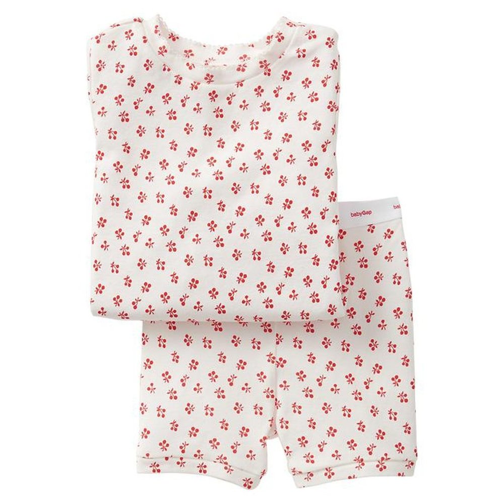 4T pajamas CHERRIES sleep set Baby Gap nwt new pjs